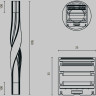 Радиусный профиль MAYTONI TWIST ALM-3535R-B-T-180°-0,5M 35x35 180° черный ALM-3535R-B-T-180-0,5M